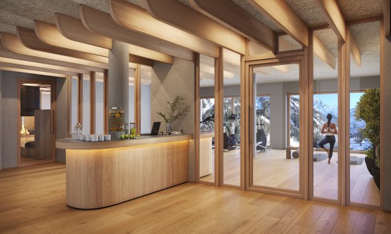 Fitness & Yogaraum, neue Fitnessbereich